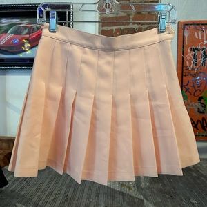American Apparel pleated mini tennis skirt